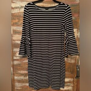 Ann Taylor Black and White Dress